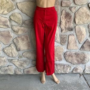 NEW YORK & COMPANY | Red Flare Leg Business Pants